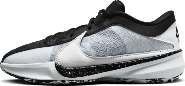 Кроссовки баскетбольные Nike ZOOM FREAK 5 бело-черные DX4985-101