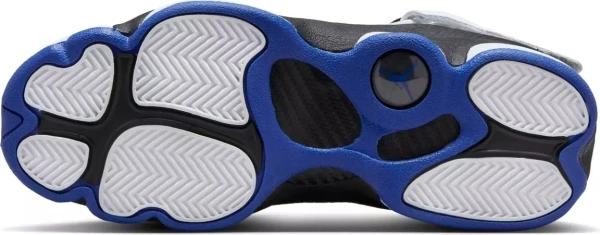 Кросівки баскетбольні підліткові Nike JORDAN 6 RINGS біло-чорно-сині 323419-142