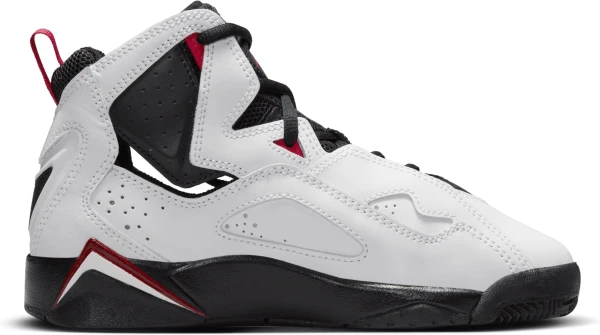 Кроссовки баскетбольные подростковые Nike JORDAN TRUE FLIGHT (GS) бело-черно-красные 343795-100