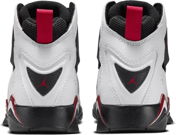 Кроссовки баскетбольные подростковые Nike JORDAN TRUE FLIGHT (GS) бело-черно-красные 343795-100