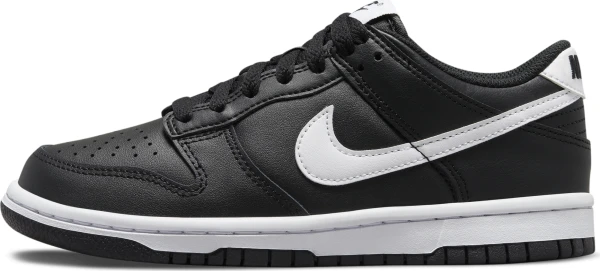 Кросівки підліткові Nike DUNK LOW (GS) чорно-білі FD1232-001