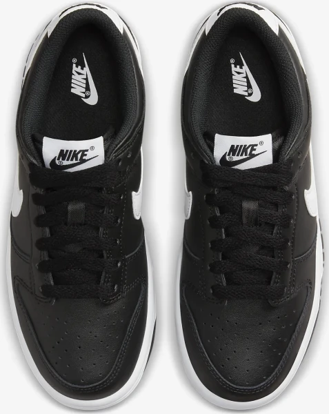 Кросівки підліткові Nike DUNK LOW (GS) чорно-білі FD1232-001