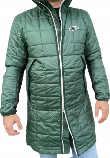 Куртка Nike SPORTSWEAR THERMA-FIT LEGACY зеленая DV2932-397