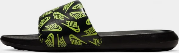 Шлепанцы Nike VICTORI ONE SLIDE PRINT черно-салатовые CN9678-010