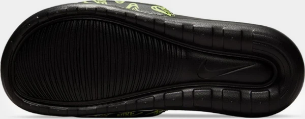 Шлепанцы Nike VICTORI ONE SLIDE PRINT черно-салатовые CN9678-010