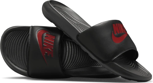 Шлепанцы Nike VICTORI ONE SLIDE черно-красные CN9675-004