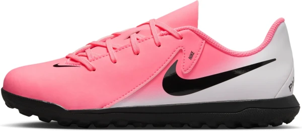 Сороконожки (шиповки) детские Nike JR PHANTOM GX II CLUB TF розовые FJ2604-600