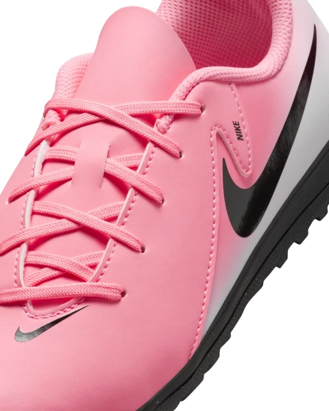 Сороконожки (шиповки) детские Nike JR PHANTOM GX II CLUB TF розовые FJ2604-600