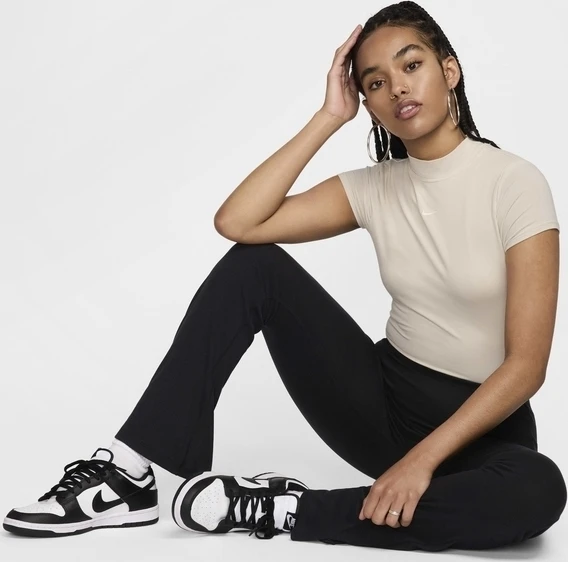 Боді жіноче Nike W NSW NK CHLL KNT SS BDYST бежевий FV8994-104