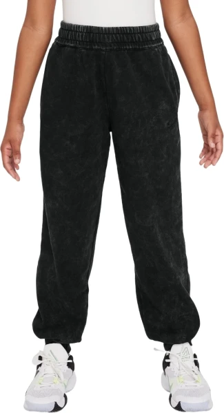 Спортивные штаны подростковые Nike K NK COB FLC PANT WASH черные FZ5264-010