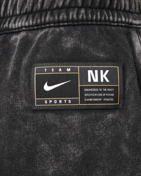 Спортивные штаны подростковые Nike K NK COB FLC PANT WASH черные FZ5264-010