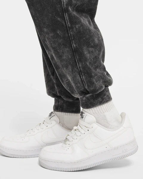 Спортивные штаны подростковые Nike K NK COB FLC PANT WASH черные FZ5264-010