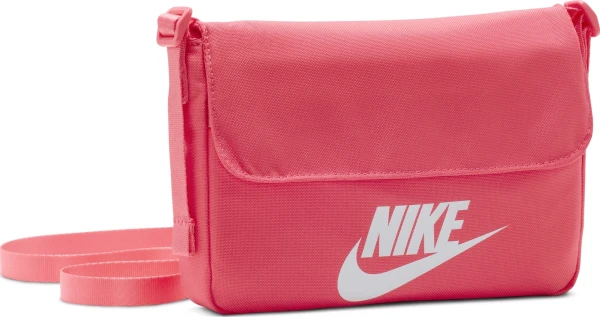 Сумка через плечо женская Nike W NSW FUTURA 365 CROSSBODY 3L коралловая CW9300-629