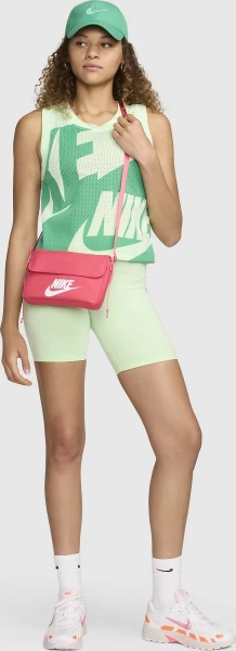 Сумка через плечо женская Nike W NSW FUTURA 365 CROSSBODY 3L коралловая CW9300-629