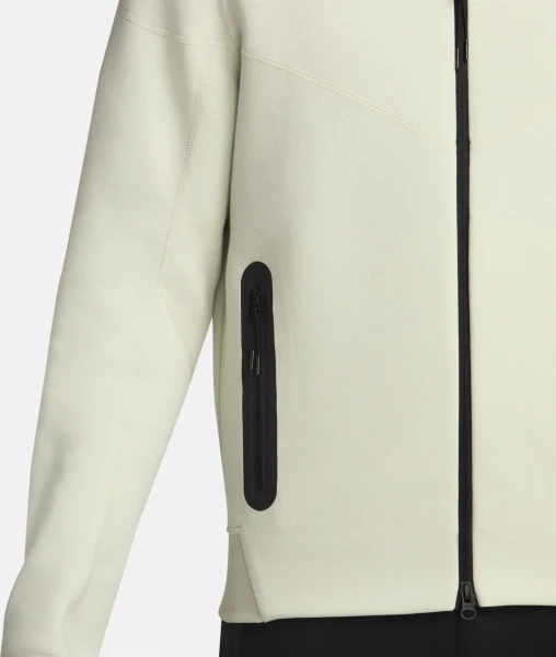 Толстовка Nike M NK TCH FLC FZ WR HOODIE бежева FB7921-020