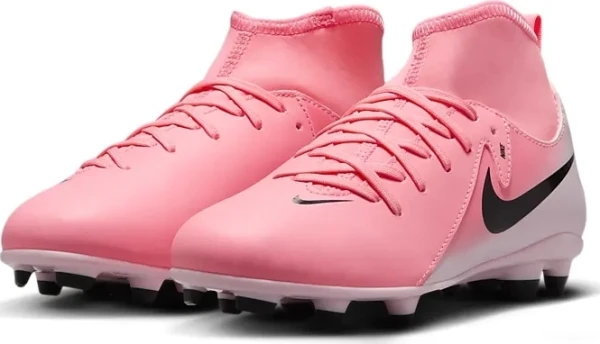 Бутсы детские Nike JR PHANTOM LUNA II CLUB FG/MG розовые FJ2601-600