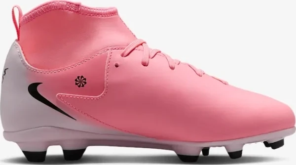 Бутсы детские Nike JR PHANTOM LUNA II CLUB FG/MG розовые FJ2601-600