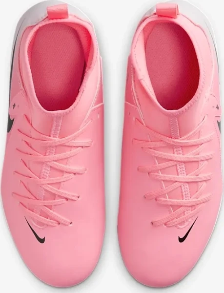 Бутсы детские Nike JR PHANTOM LUNA II CLUB FG/MG розовые FJ2601-600
