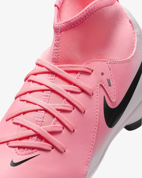 Бутсы детские Nike JR PHANTOM LUNA II CLUB FG/MG розовые FJ2601-600