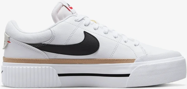Кеди жіночі Nike COURT LEGACY LIFT біло-чорні DM7590-100