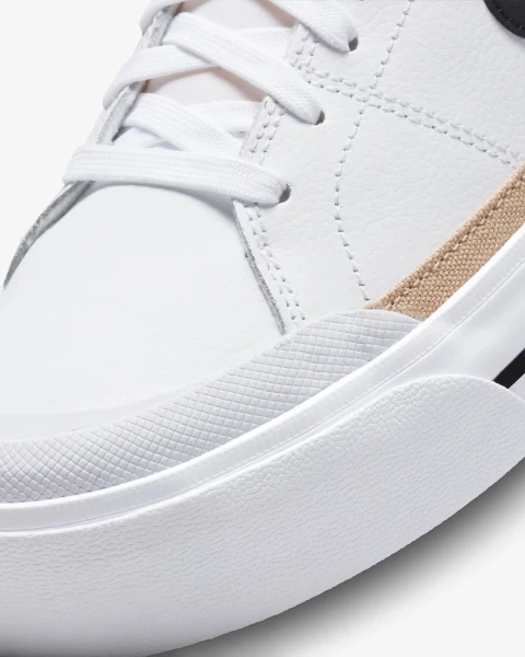 Кеди жіночі Nike COURT LEGACY LIFT біло-чорні DM7590-100