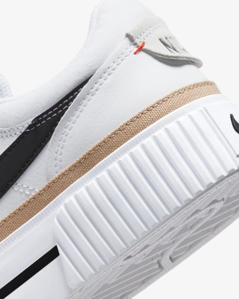 Кеди жіночі Nike COURT LEGACY LIFT біло-чорні DM7590-100