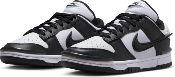 Кроссовки женские Nike DUNK LOW TWIST черно-белые DZ2794-001