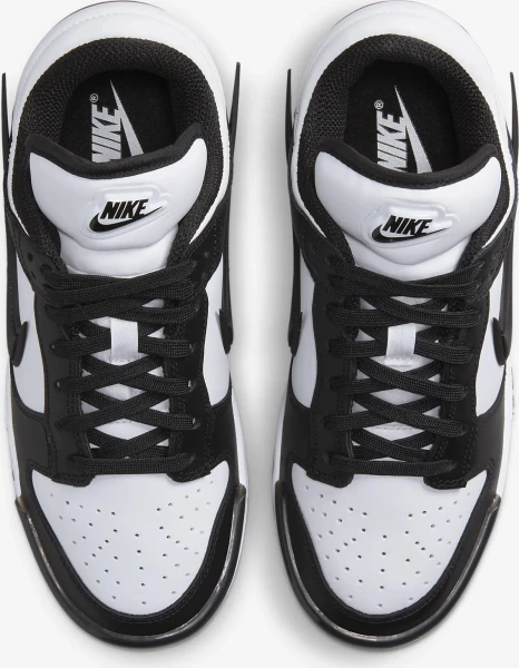Кроссовки женские Nike DUNK LOW TWIST черно-белые DZ2794-001
