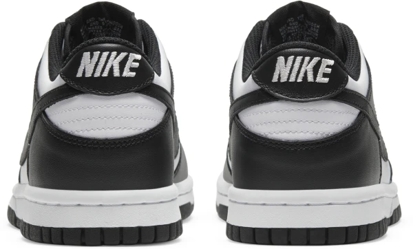 Кросівки підліткові Nike DUNK LOW (GS) чорно-білі CW1590-100
