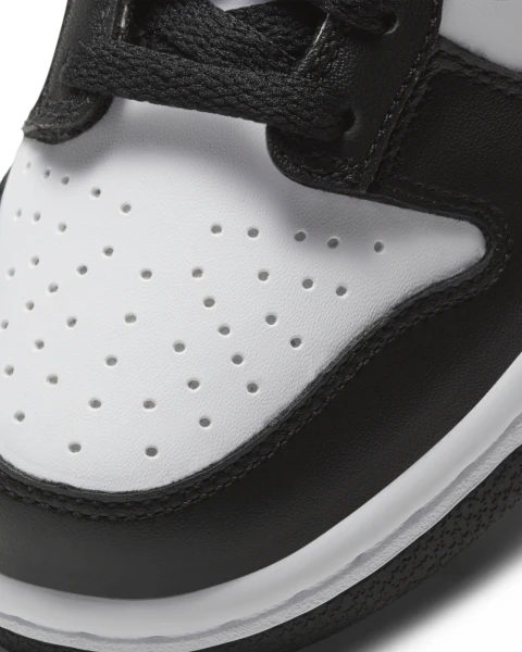 Кросівки підліткові Nike DUNK LOW (GS) чорно-білі CW1590-100