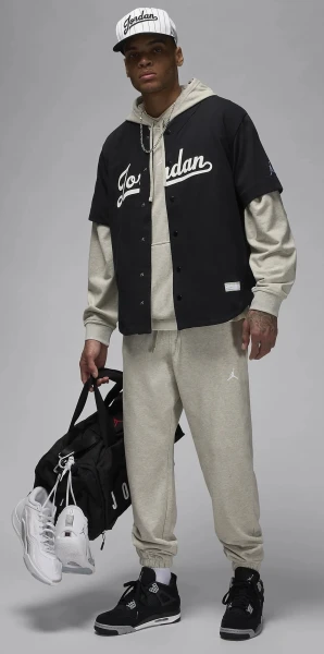 Спортивные штаны Nike M J DF SPRT CSVR FLC PANT серые FV8608-050