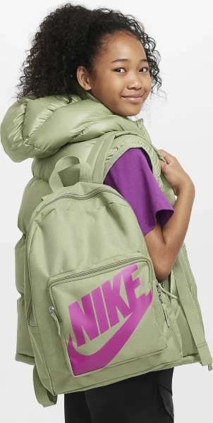 Рюкзак подростковый Nike Y CLASSIC BACKPACK оливково-розовый BA5928-386