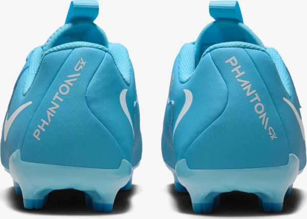 Бутсы детские Nike JR PHANTOM GX II ACADEMY FG/MG голубые FD6722-400