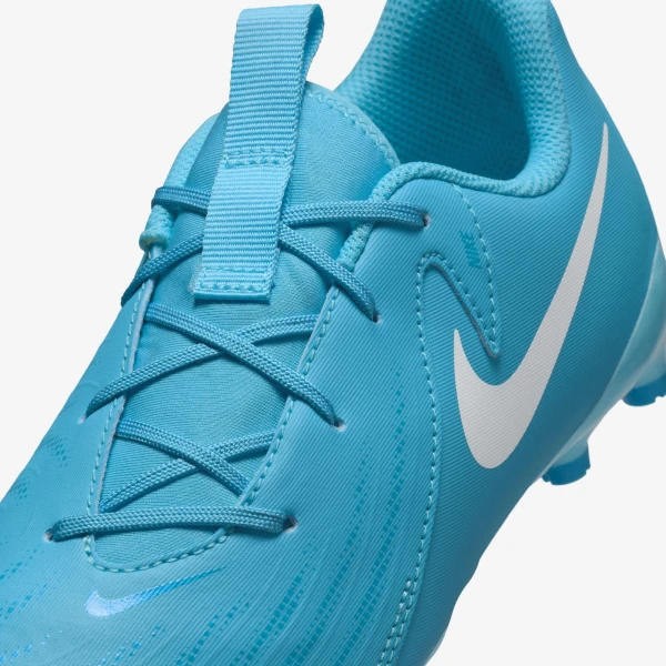 Бутсы детские Nike JR PHANTOM GX II ACADEMY FG/MG голубые FD6722-400
