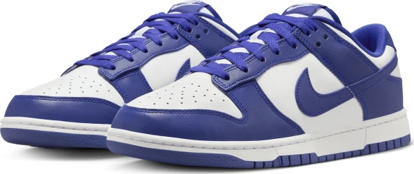 Кроссовки Nike DUNK LOW RETRO сине-белые DV0833-103