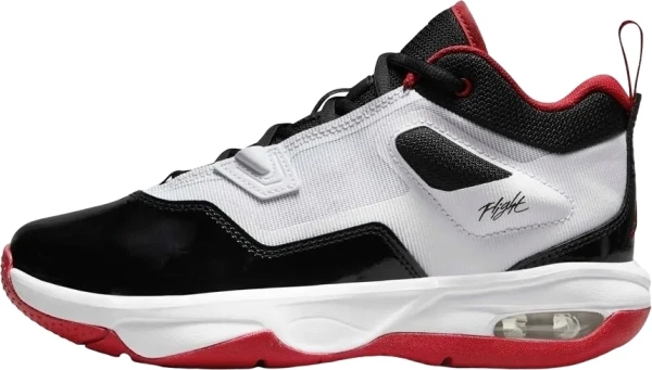 Кросівки підліткові Nike JORDAN STAY LOYAL 3 (GS) біло-чорно-червоні FB9922-101