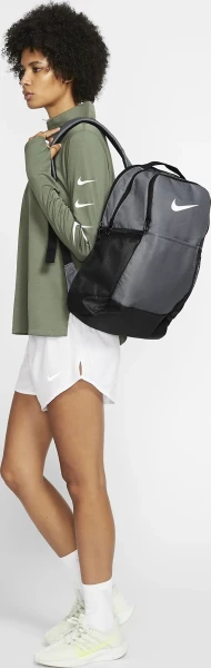 Рюкзак Nike BRASILIA темно-серо-черный BA5954-026
