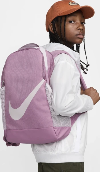 Рюкзак подростковый Nike BRASILIA светло-фиолетовый DV9436-523