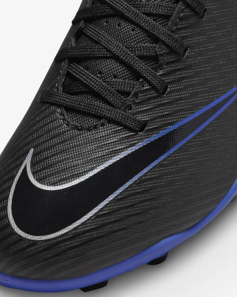 Бутcи дитячі Nike JR MERCURIAL VAPOR 15 CLUB FG/MG чорно-сині DJ5958-040