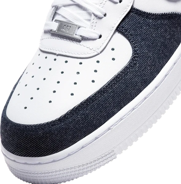 Кросівки підліткові Nike AIR FORCE 1 LOW LV8 (GS) біло-червоно-темно-сині DJ5180-100