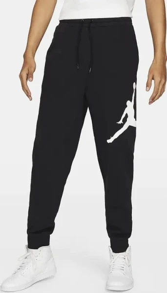 Спортивні штани Nike AIR JORDAN JUMPMAN LOGO FLEECE чорні DA6803-010