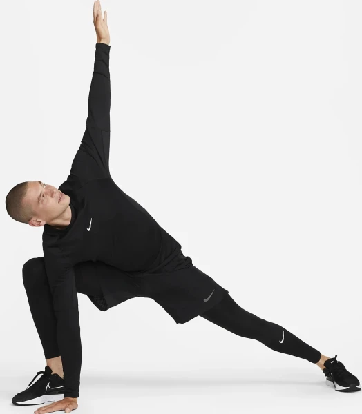 Термокофта Nike PRO WARM LS CREW черная FB7982-010