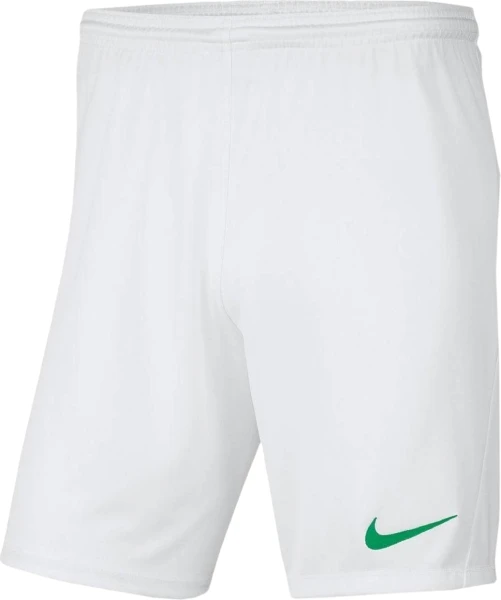 Шорти Nike PARK III SHORT NB біло-зелені BV6855-102