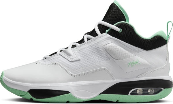 Кроссовки баскетбольные Nike JORDAN STAY LOYAL 3 бело-зеленые FB1396-103