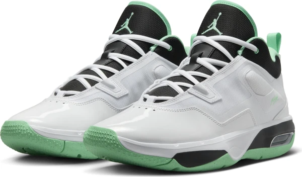 Кроссовки баскетбольные Nike JORDAN STAY LOYAL 3 бело-зеленые FB1396-103