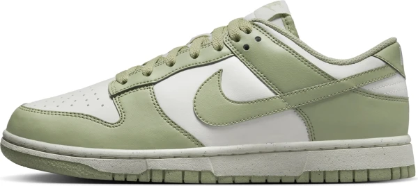 Кроссовки женские Nike DUNK LOW NEXT NATURE оливково-белые HF5384-300