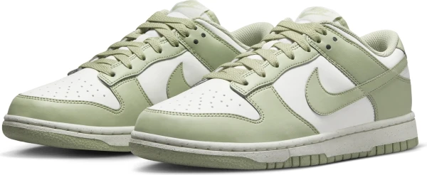 Кроссовки женские Nike DUNK LOW NEXT NATURE оливково-белые HF5384-300