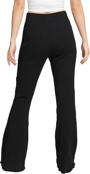 Спортивні штани жіночі Nike W NSW RIB JRSY PANT чорні DV7868-010