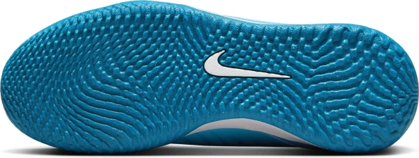 Футзалки (бампы) детские Nike JR PHANTOM GX II ACADEMY IC голубые FJ2609-400