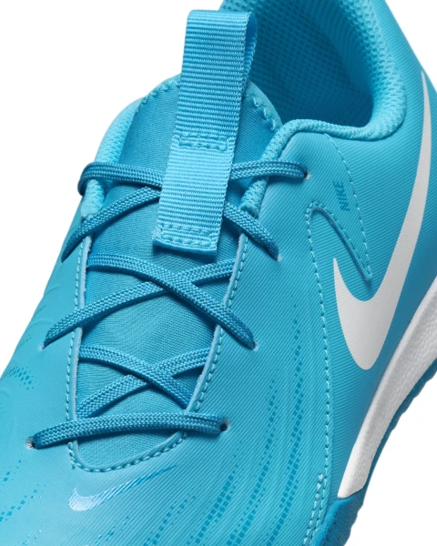 Футзалки (бампы) детские Nike JR PHANTOM GX II ACADEMY IC голубые FJ2609-400